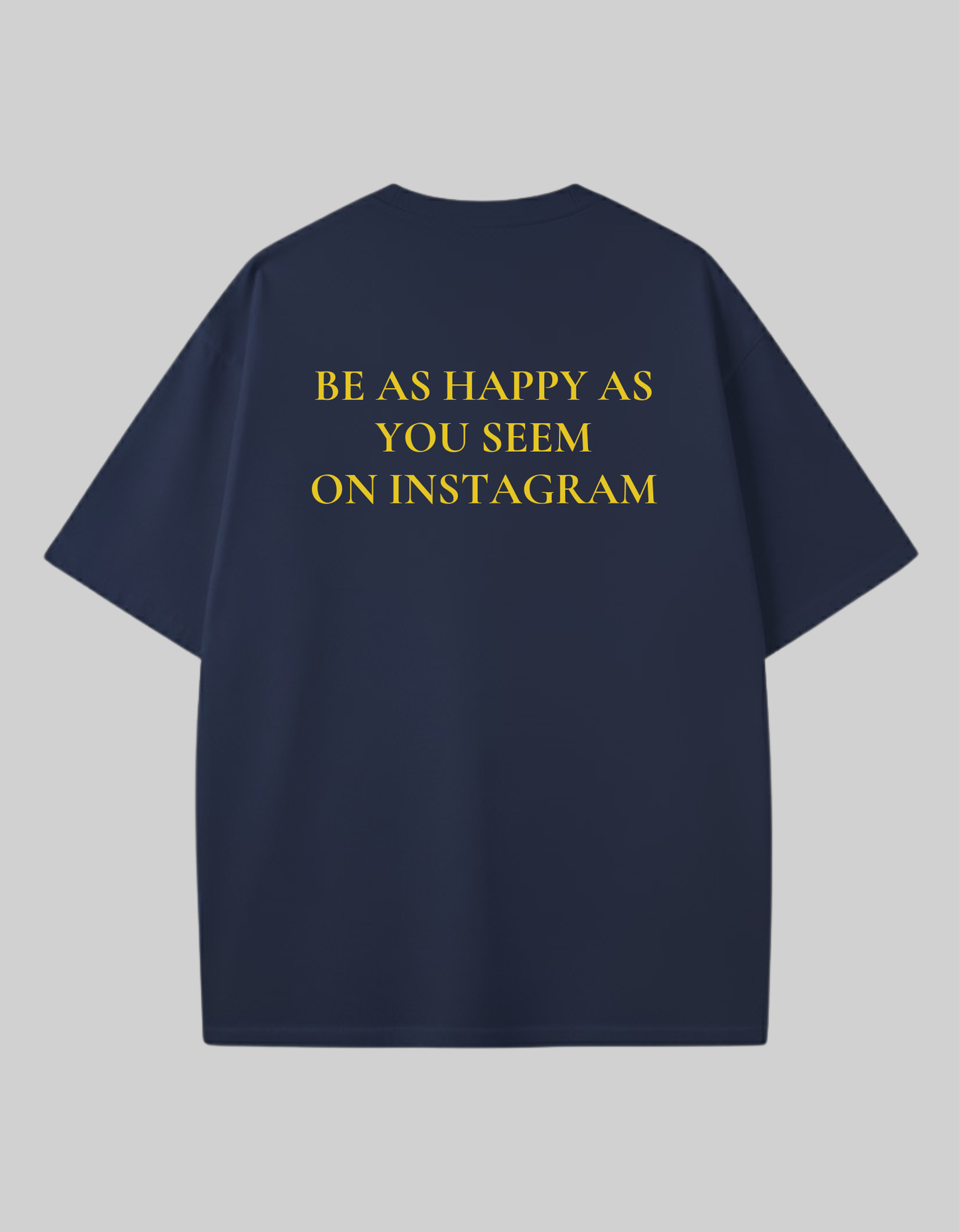 Instagram Unisex Oversized Classic T-Shirt