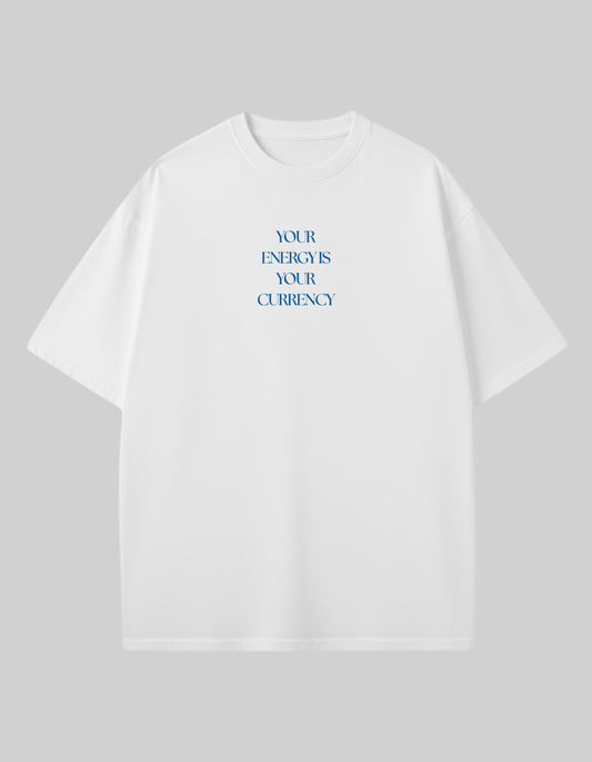Energy is Currency Unisex Oversized Classic T-Shirt