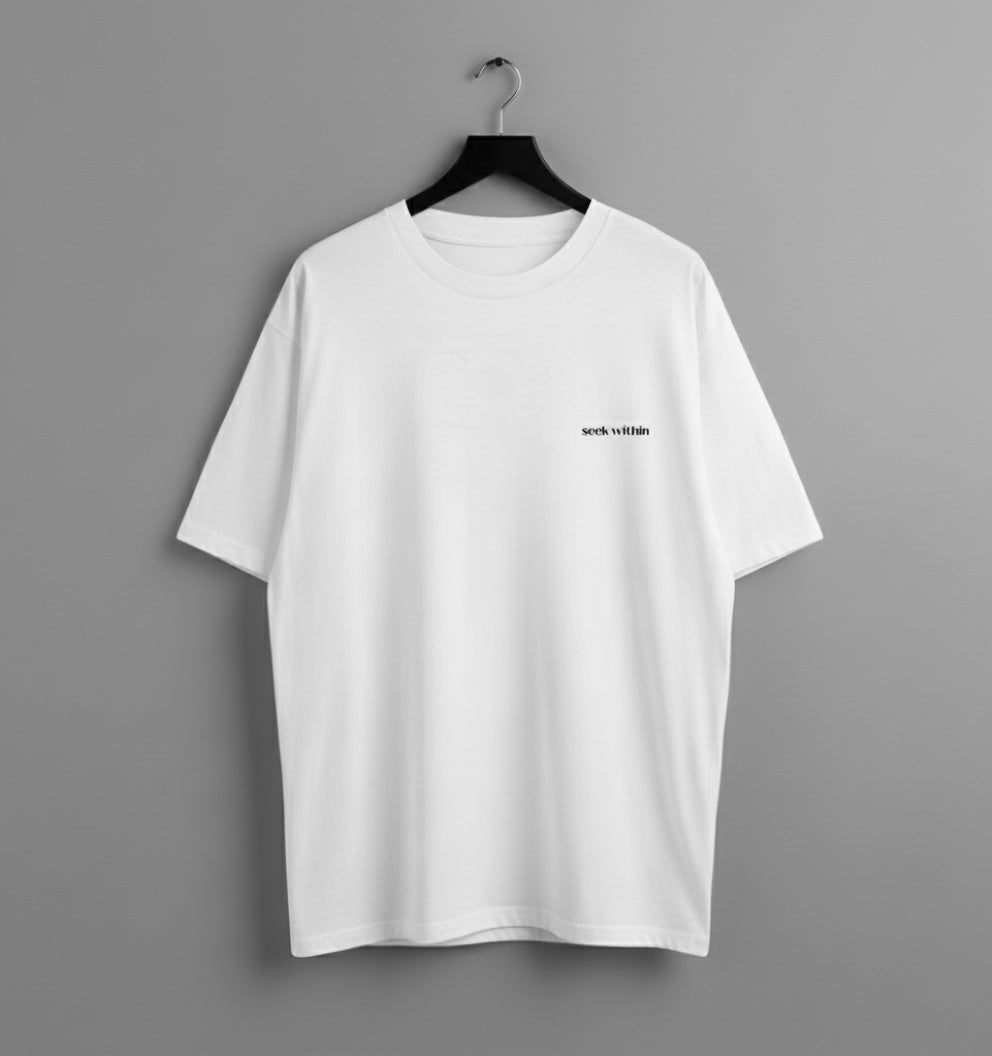Enlighten Buddha Unisex Oversized T-Shirt