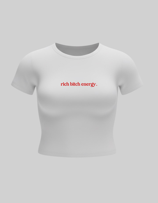 Rich bitch energy Baby Tee
