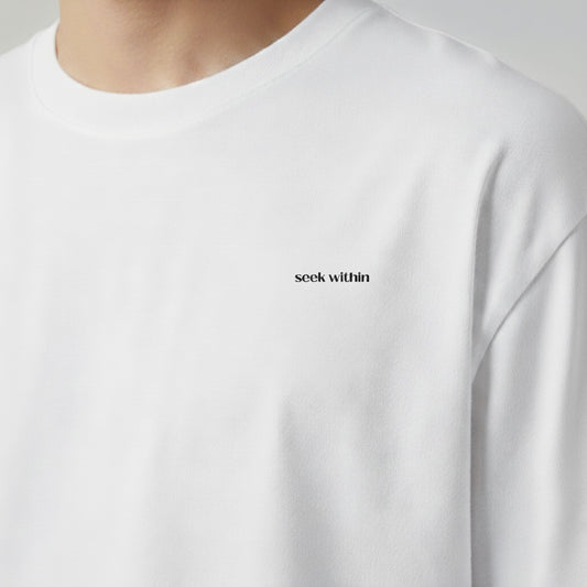 Enlighten Buddha Unisex Oversized T-Shirt